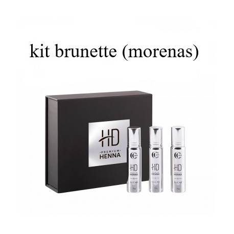 HD Premium Henna BRUNETTE (Kit Morena)