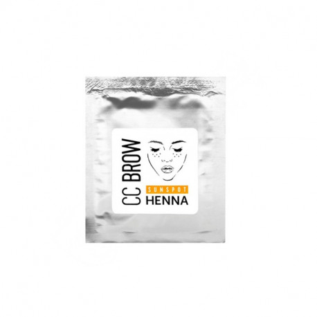 "SUNSPOT" Henna "Pecas" Sachet 5gr (Sobre 5gr) CC BROW