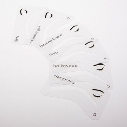 CC BROW Stencil Set (5pcs) Plantilla Cejas Henna