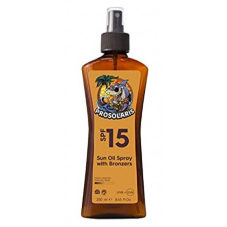 PROSOLARIS SPF15 Sun Oil with Bronzers 250 Ml