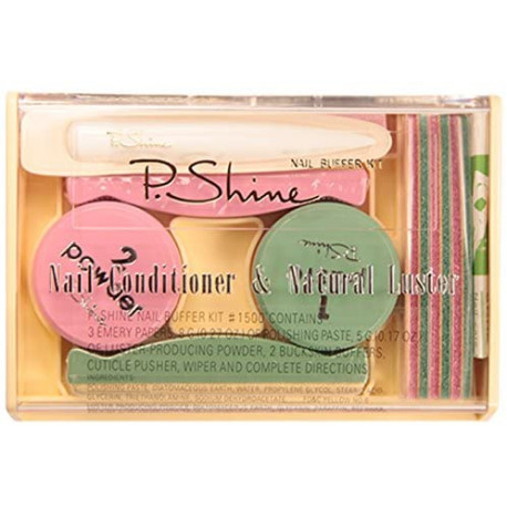 P-Shine Kit de Manicura Japonesa para uñas