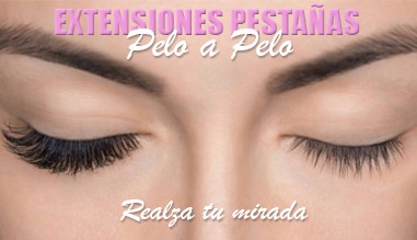 Extensiones de pestañas